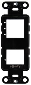 DECOFLEX FACE PLATE 3 CHANNEL, BLACK - 9018984 - 1 - Somfy