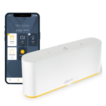 TaHoma by Somfy app works seamlessly with TaHoma switch